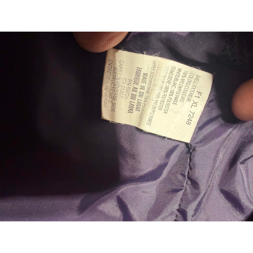 Vintage 90s Columbia Sportswear Womens M Purple Colorblock Interchange Jacket